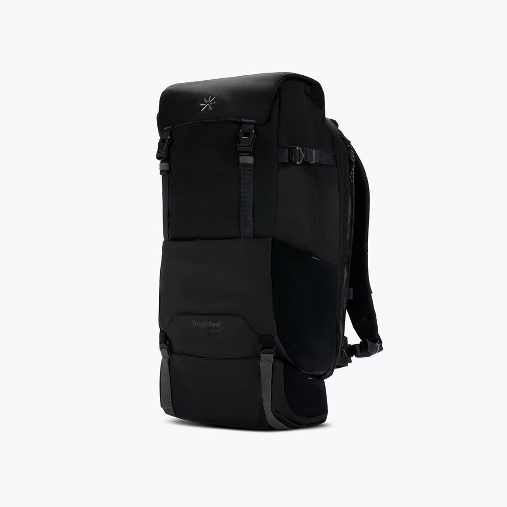 Shell Backpack All Black | Tropicfeel