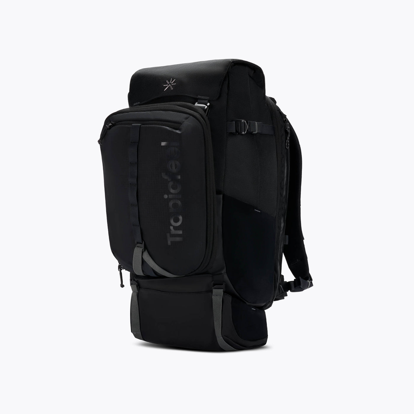 Shell Backpack All Black | Tropicfeel