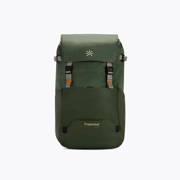 Shell Backpack Bronze Green