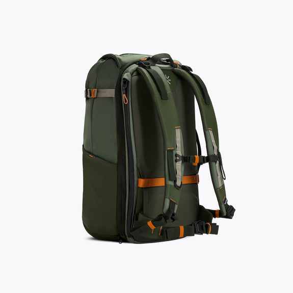 Shell Backpack Bronze Green