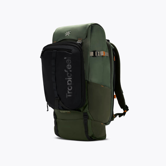 Shell Backpack Bronze Green