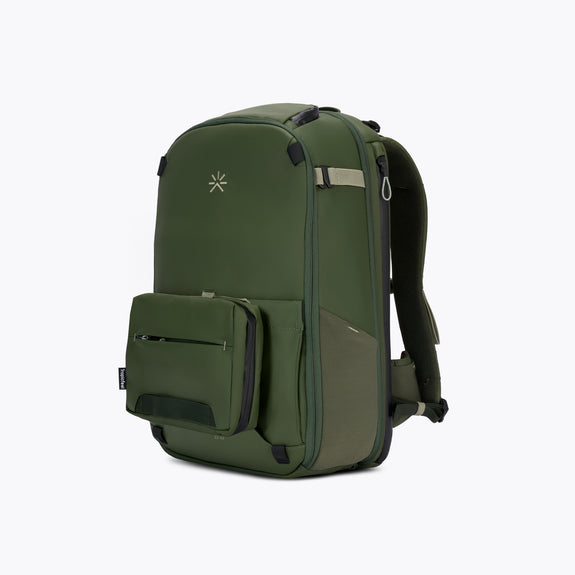 Hive Backpack Bronze Green Coated