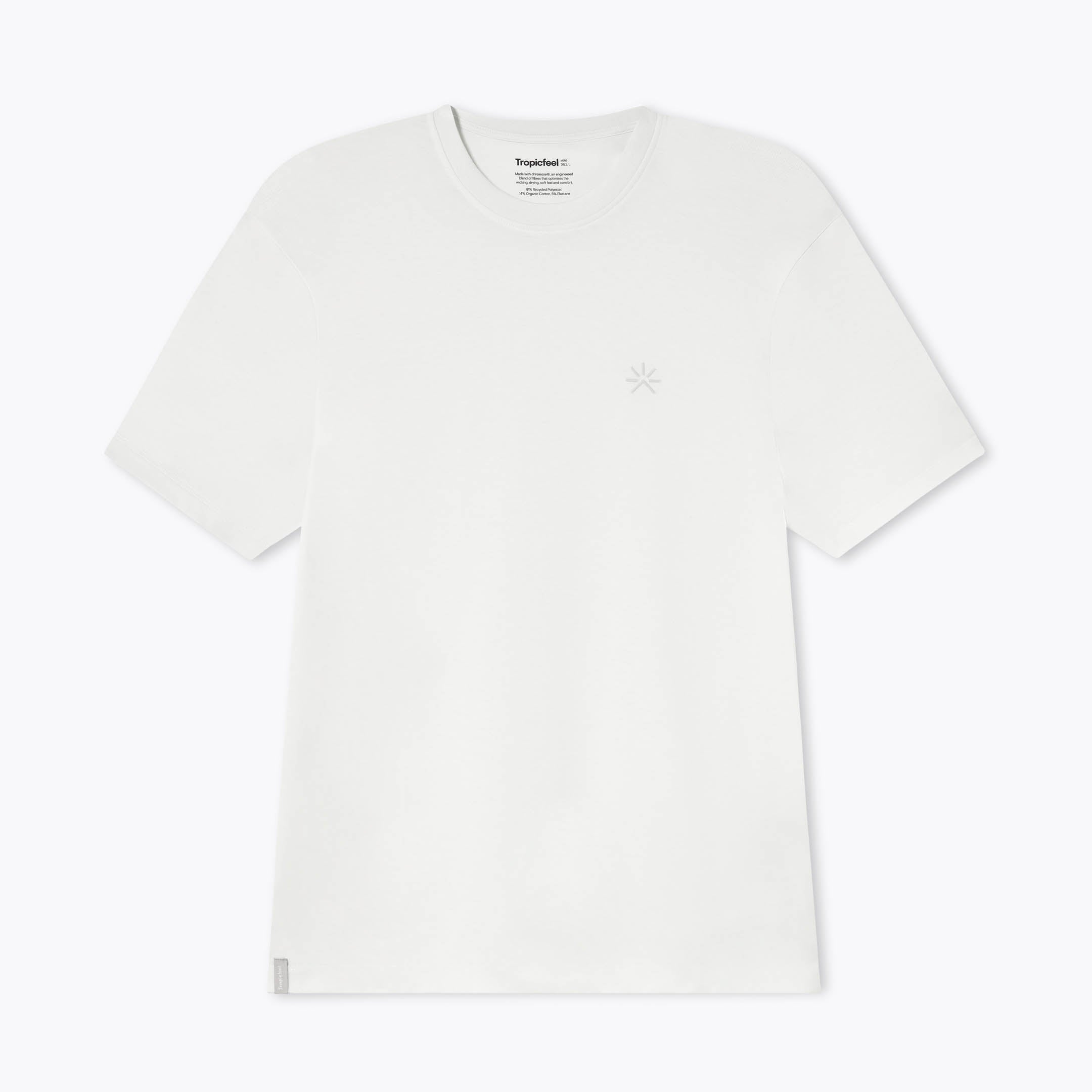 Men's ProTravel Tee SS Onyx White | Tropicfeel