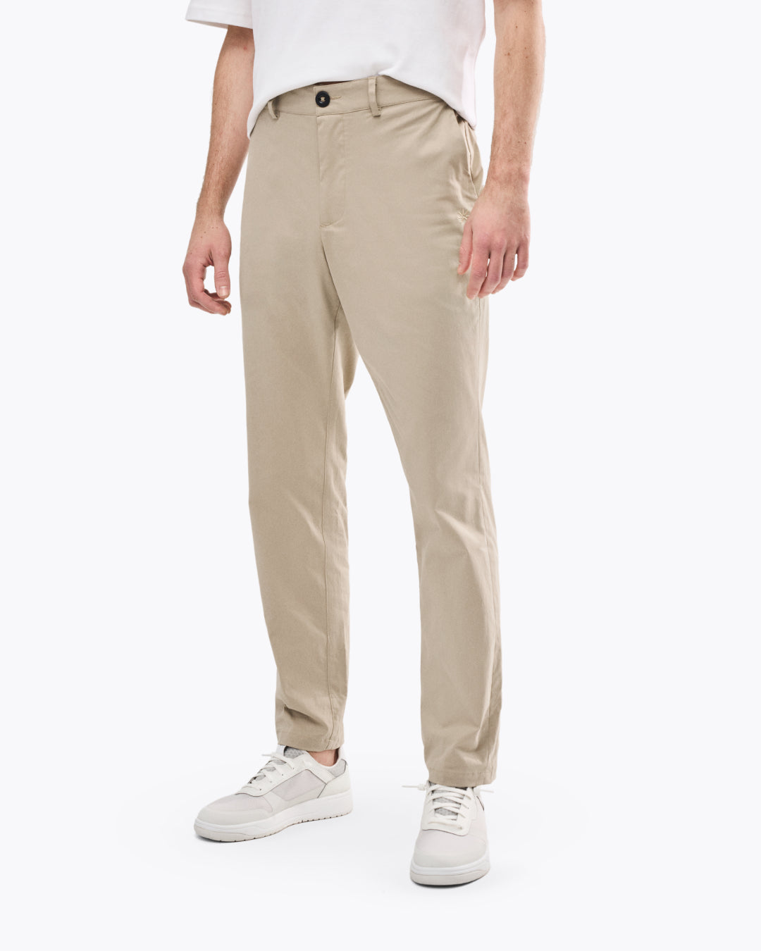 Men Almond White Chino Pant | Tropicfeel