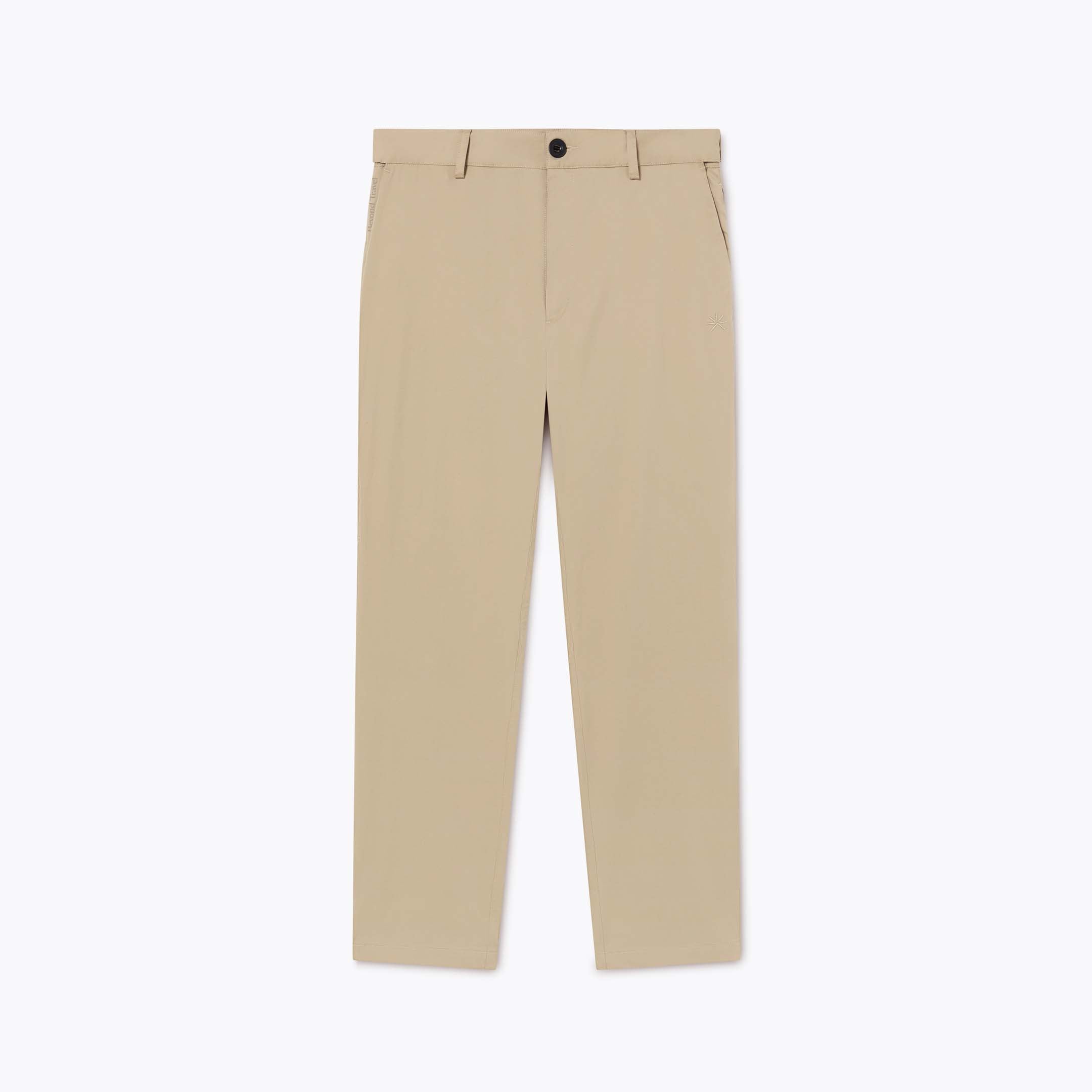 Men Almond White Chino Pant