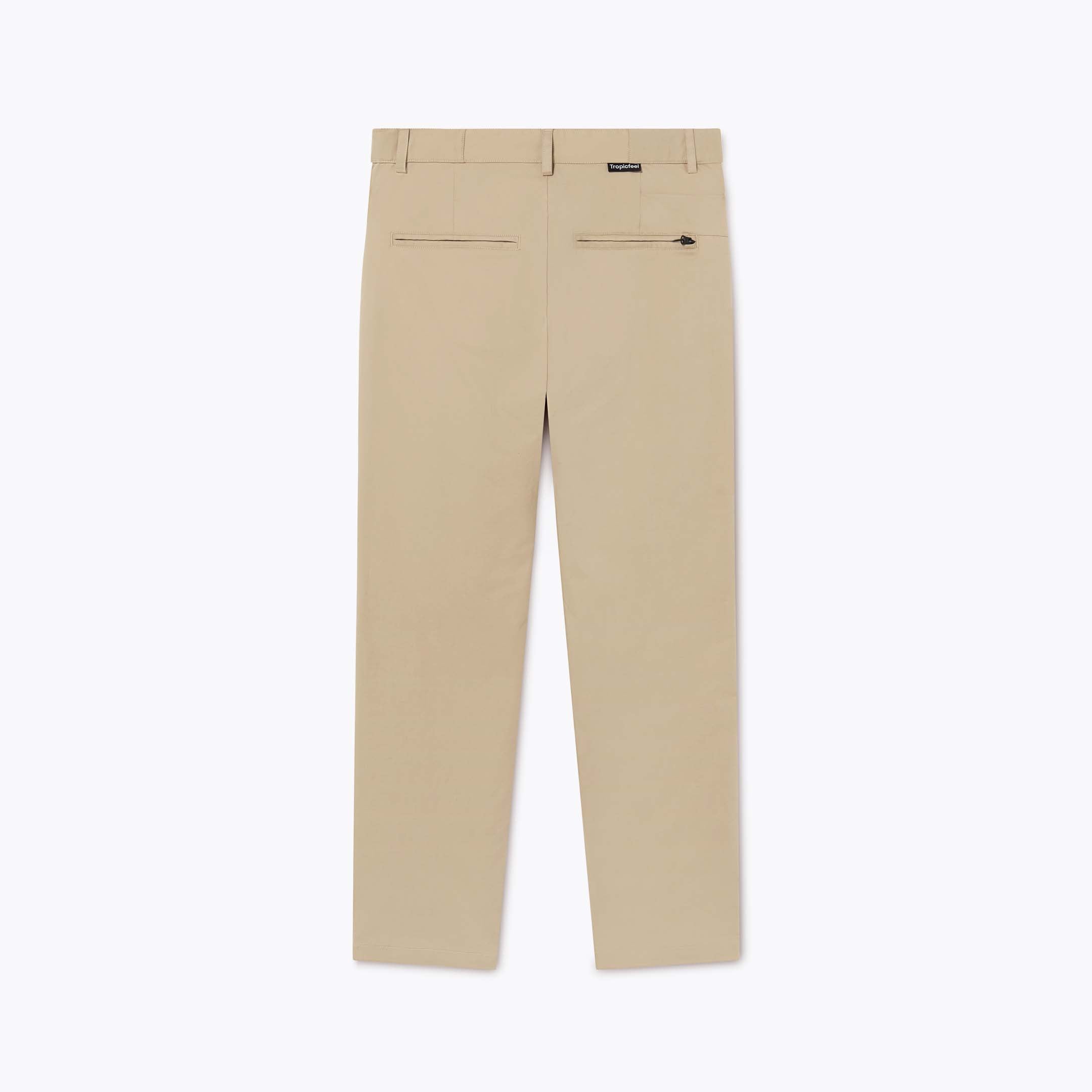 Sand Colour High Waist Pants In Luxe Jersey Fabric | Fluid Fit Pants –  SandByShirin