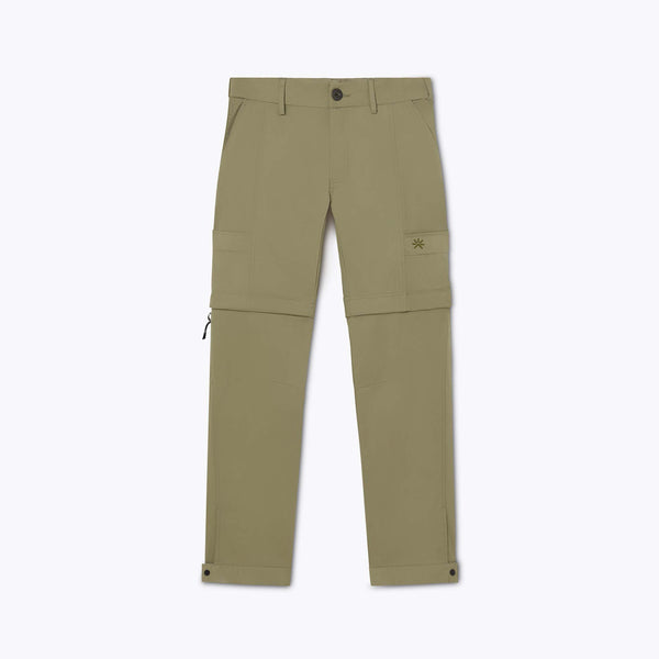 Side zip 2025 khaki pants