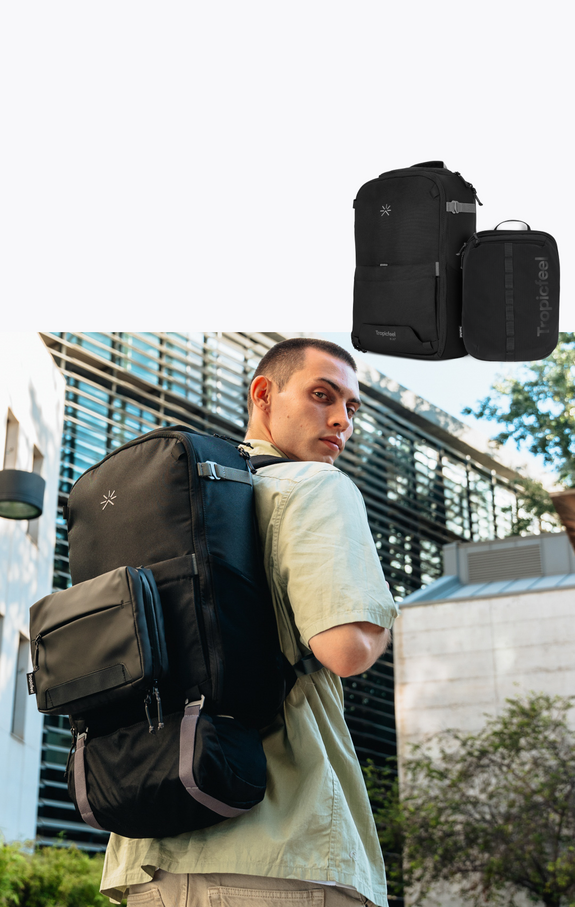 韓国発☆Nest Backpack (Black Star)/MUWM Nest Backpack | Tropicfeel