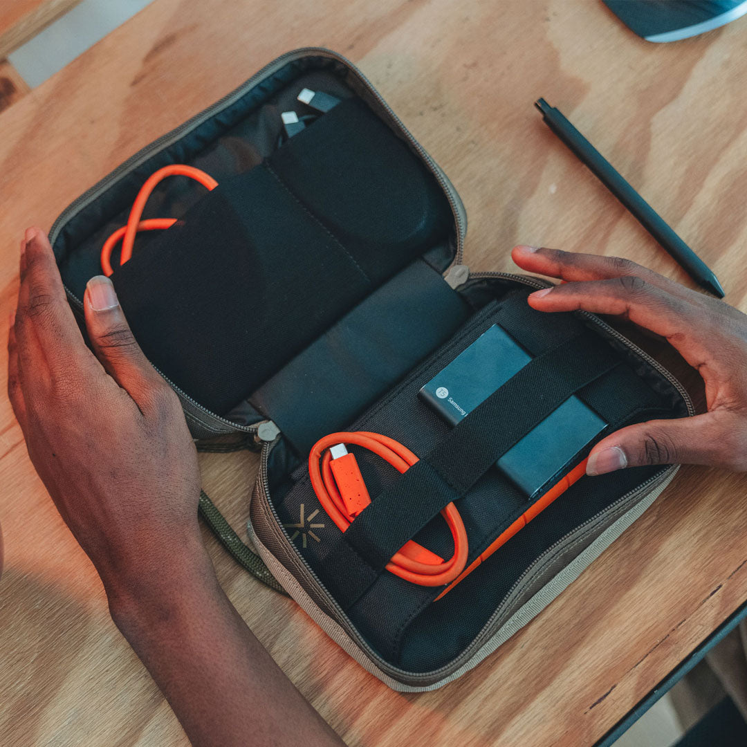 Nook Backpack Pouch All Black | Tropicfeel