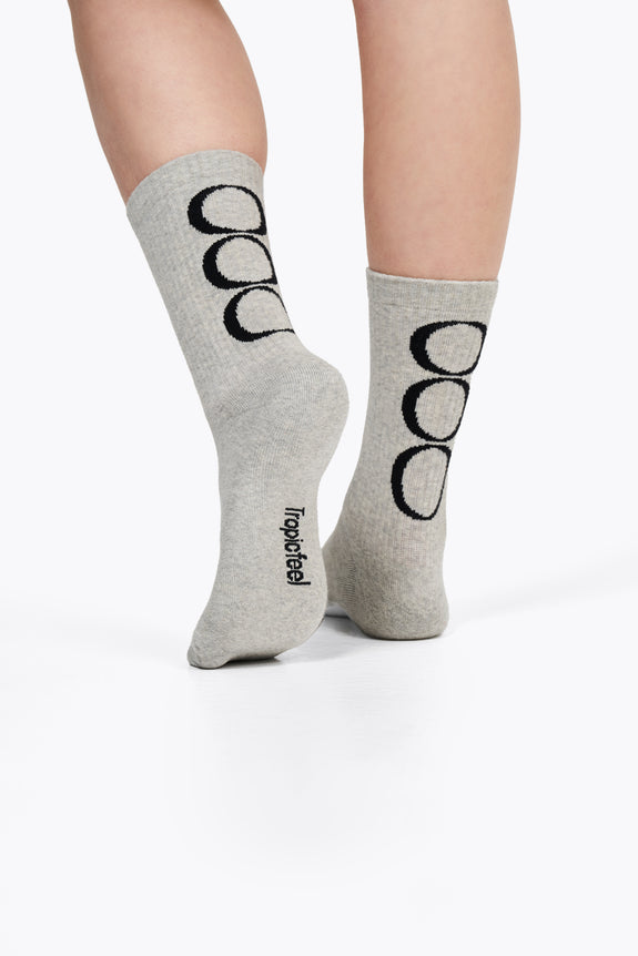 OOO™ Core Socks Light Grey