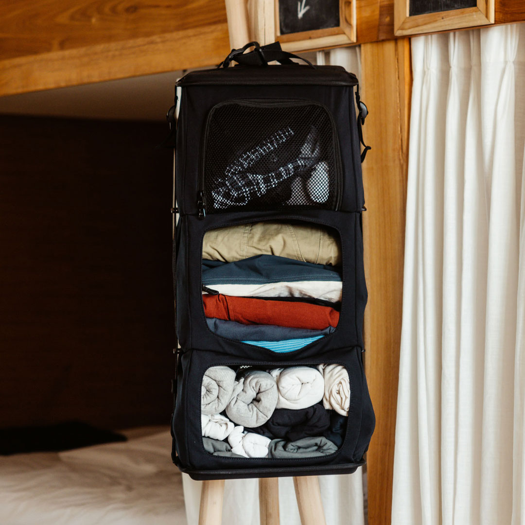 Shell Backpack + Wardrobe + Toiletry